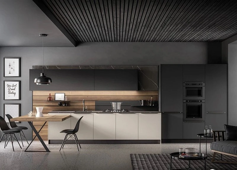 UV Lacquer Kitchen Cabinet UV Lacquer Kitchen Cabinet