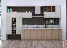 Кухня з меламіну Wood Grain